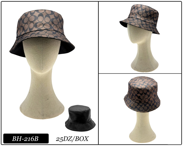 Fashion Design Bucket Hat #BH216 - Multiple Colors (PC)