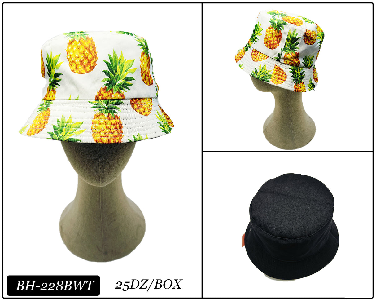 Fashion Tropical Bucket Hats #BH228 - Multiple Colors (PC)