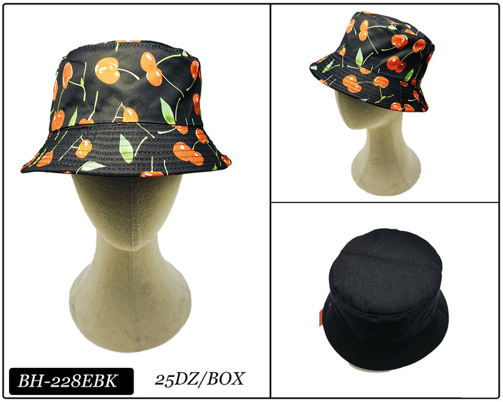 Fashion Tropical Bucket Hats #BH228 - Multiple Colors (PC)