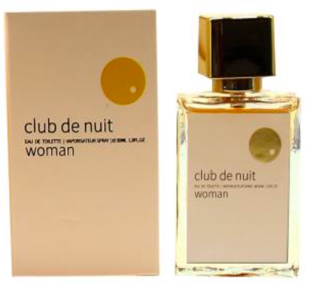 Luxury Small Size Eau de Parfum Spray 1oz #Club de Nuit Woman
