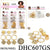 Fashion Hair Ring Accessories #DHC607GS (12PC)