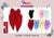 Fashion Long Tail Strand Hairbows #ELC2467 (12PC)