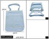 Fashion Denim Tote Bag #ETB9739 - Multiple Colors (PC)