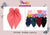 Fashion Long Tail Strand Hairbows #ETP1939 (12PC)