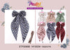 Fashion Long Tail Strand Hairbows #ETP2090B (12PC)