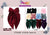 Fashion Long Tail Strand Hairbows #ETP2096 (12PC)