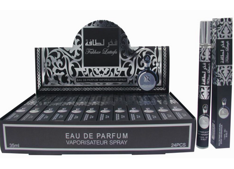 Luxury Travel Size Eau De Parfum Spray 1.18oz #Fakhar Lattafa Black for Men