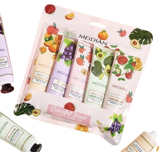 Colorful Fruit Scented Hand Cream #Fruit2 (1Pack)