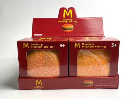 Jumbo Hamburger Squishy Toy #XLSQBRG (4PC)