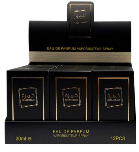 Luxury Small Size Eau de Parfum Spray 1oz #Khamrah Black