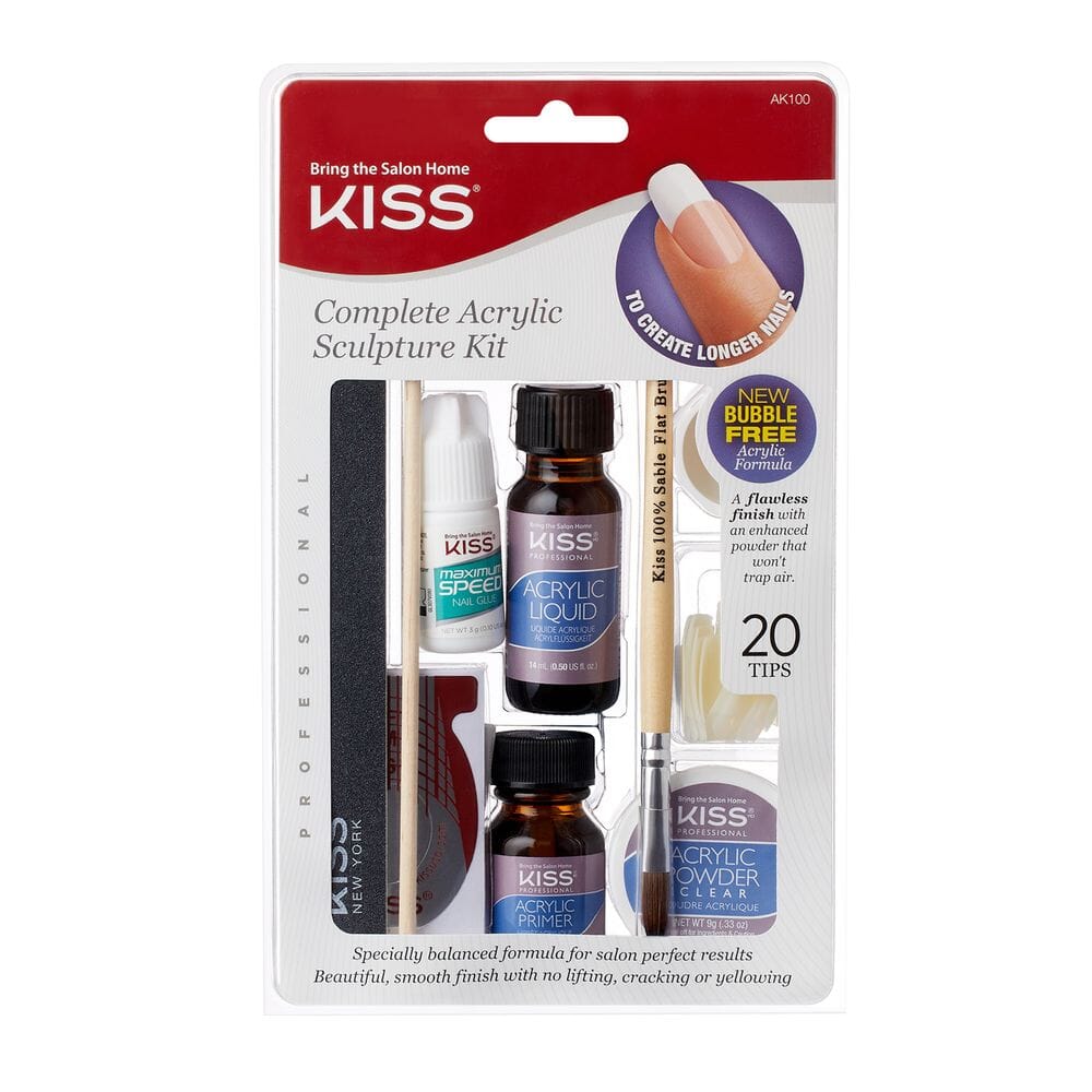 Kiss Complete Salon Acrylic Nail Kit