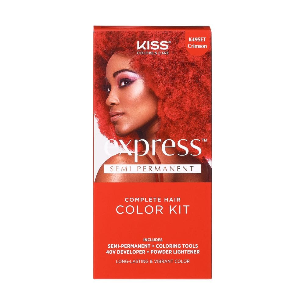 #K Kiss Express Hair Coloring Kit (2PC) - Multiple Colors