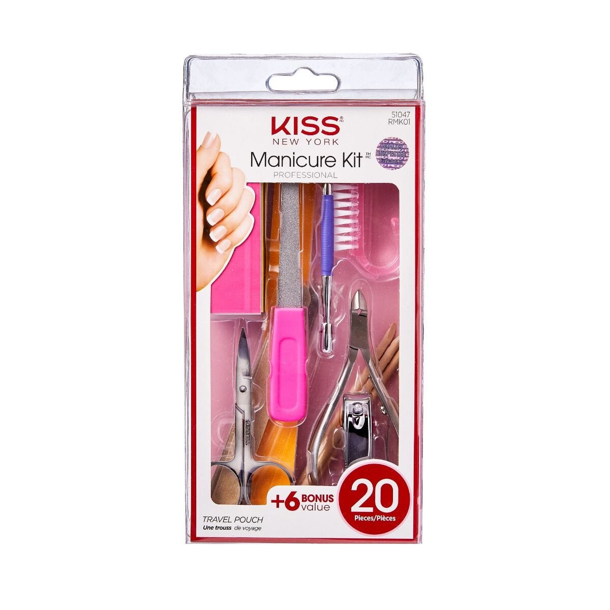 #RMK01 Kiss Professional Manicure Set (2PK)