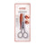 #SCI01 Kiss Mustache Scissors & Comb (3PC)