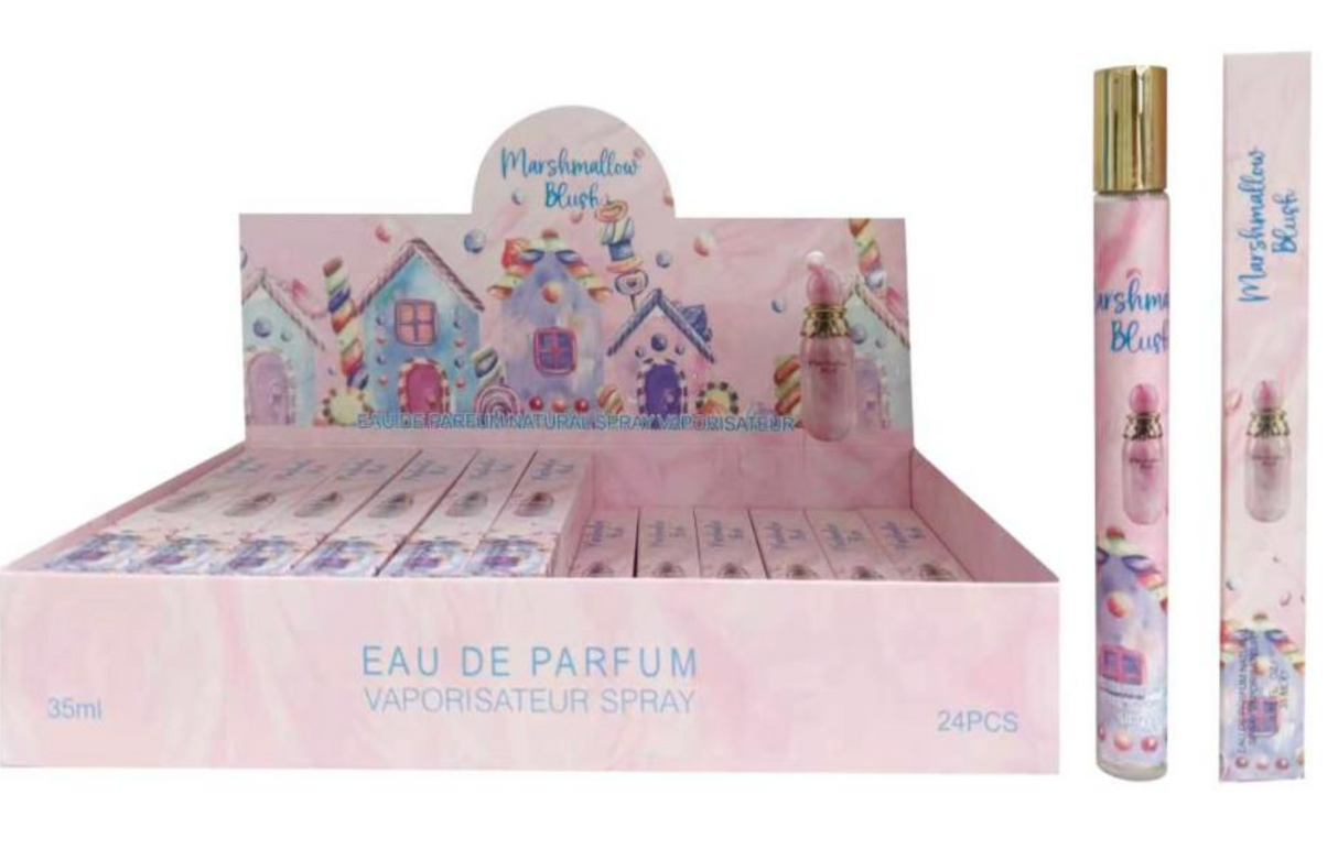 Luxury Travel Size Eau De Parfum Spray 1.18oz #Marshmallow Blush