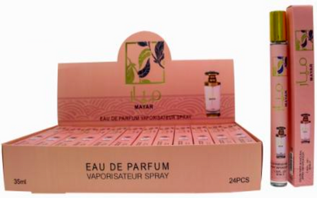 Luxury Travel Size Eau De Parfum Spray 1.18oz #Mayar Pink