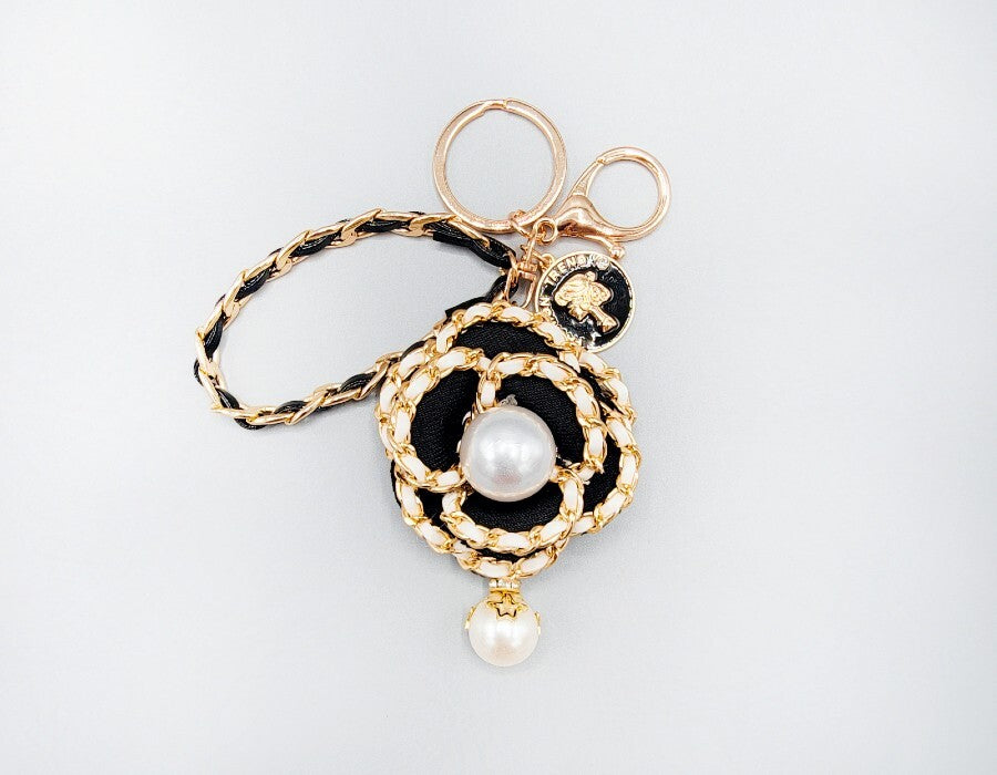 Fashion Keychain Accessory #MKY1673GDBK (PC)