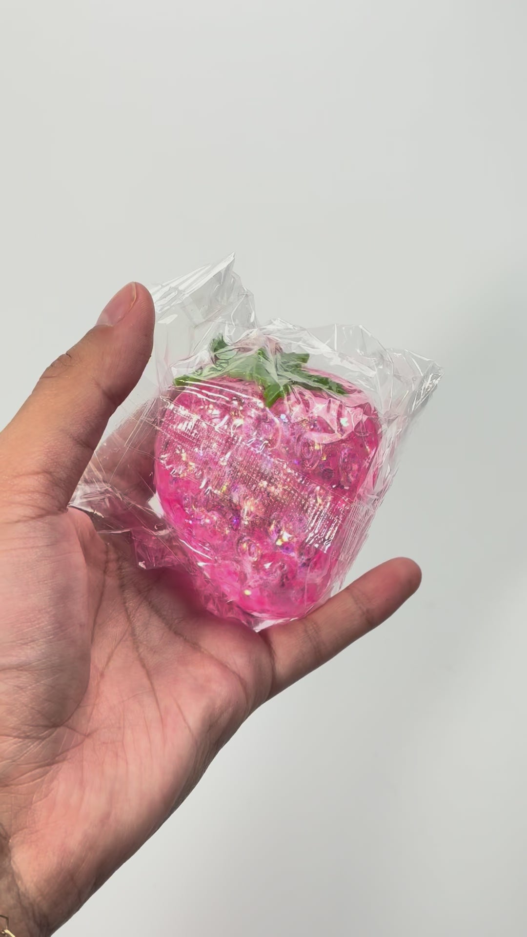 Strawberry Sugar Squish Toy #CHSQ-STRAW (12PC)