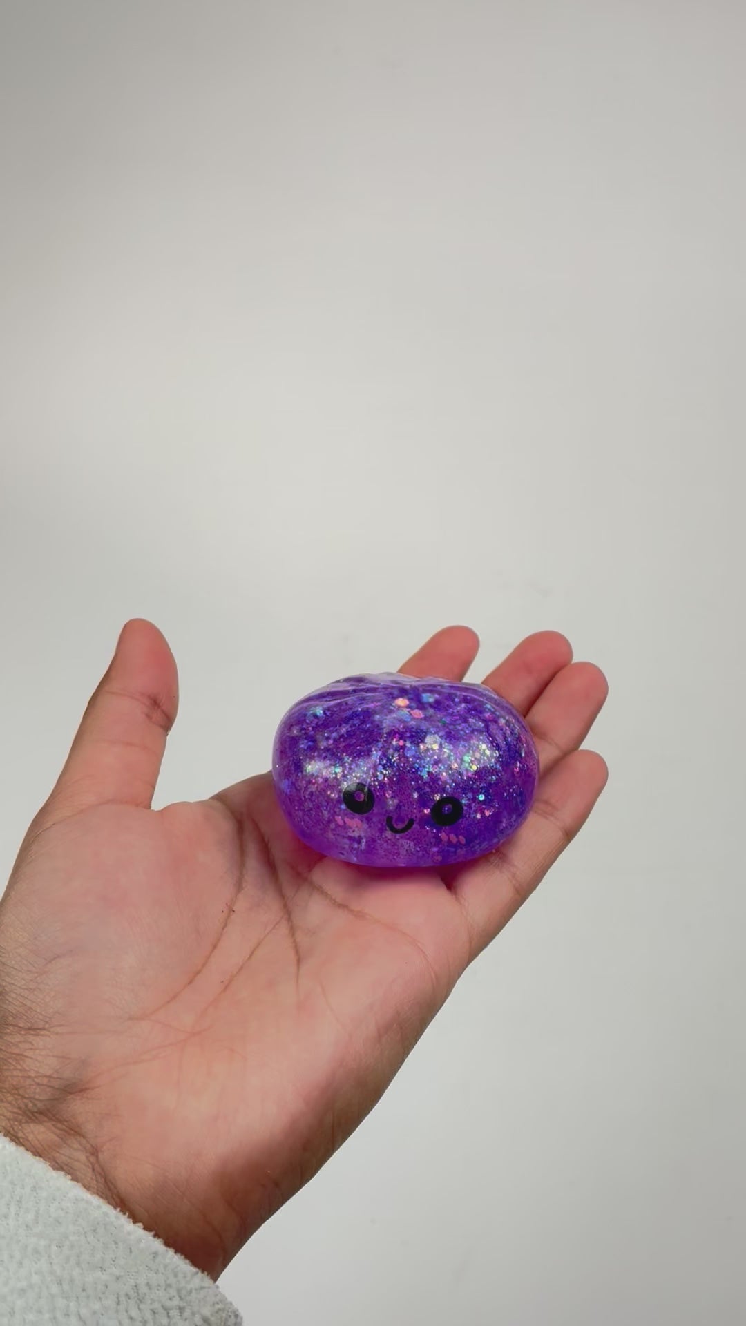Vaseline Mini Glitter Bun Squishy Toy #VSDP-XSGLT (24PC)