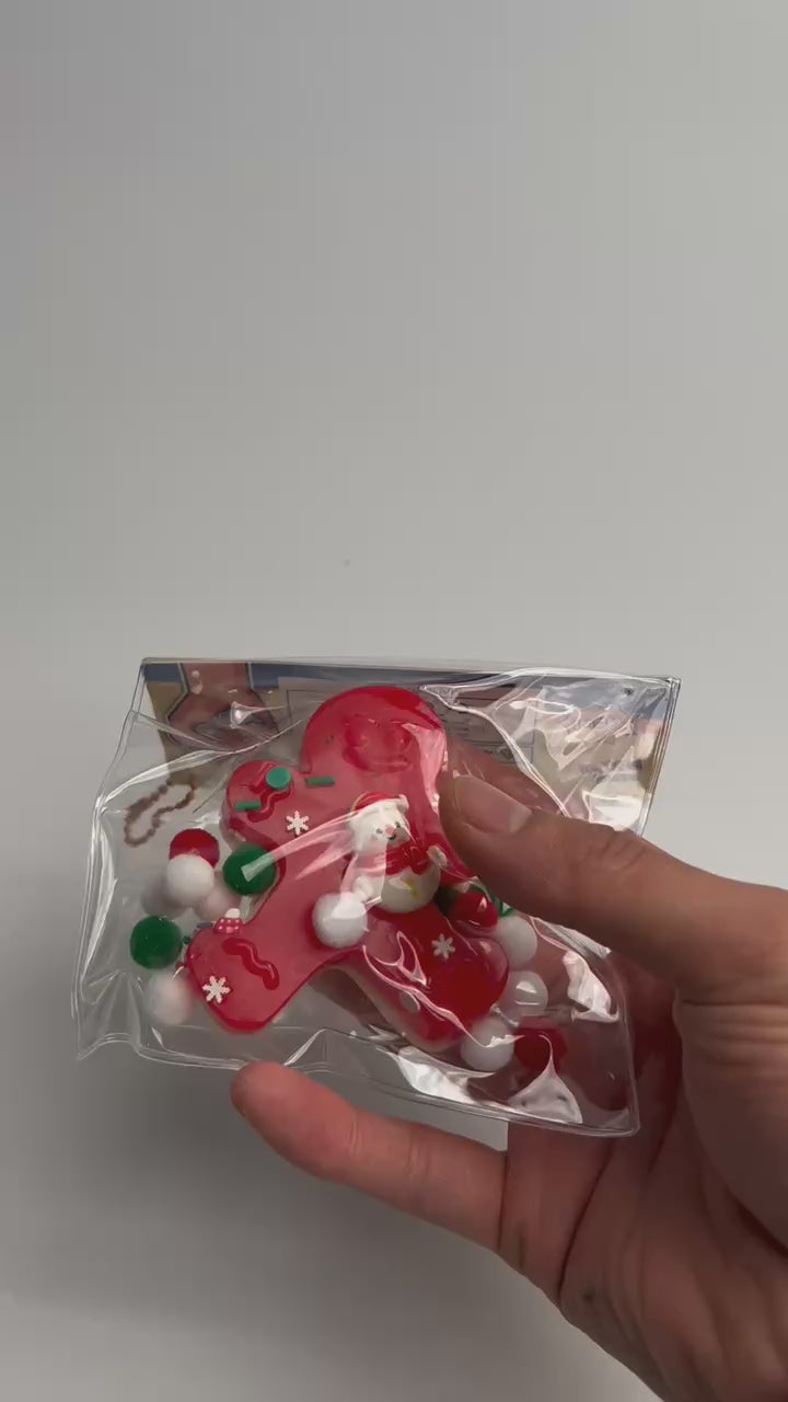 Gingerbread Man TPR Squishy Toy #TPSQ-06GB (12PC)