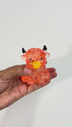 Glitter Cow Sugar Squishy Toy #CHSQ-COW (12PC)
