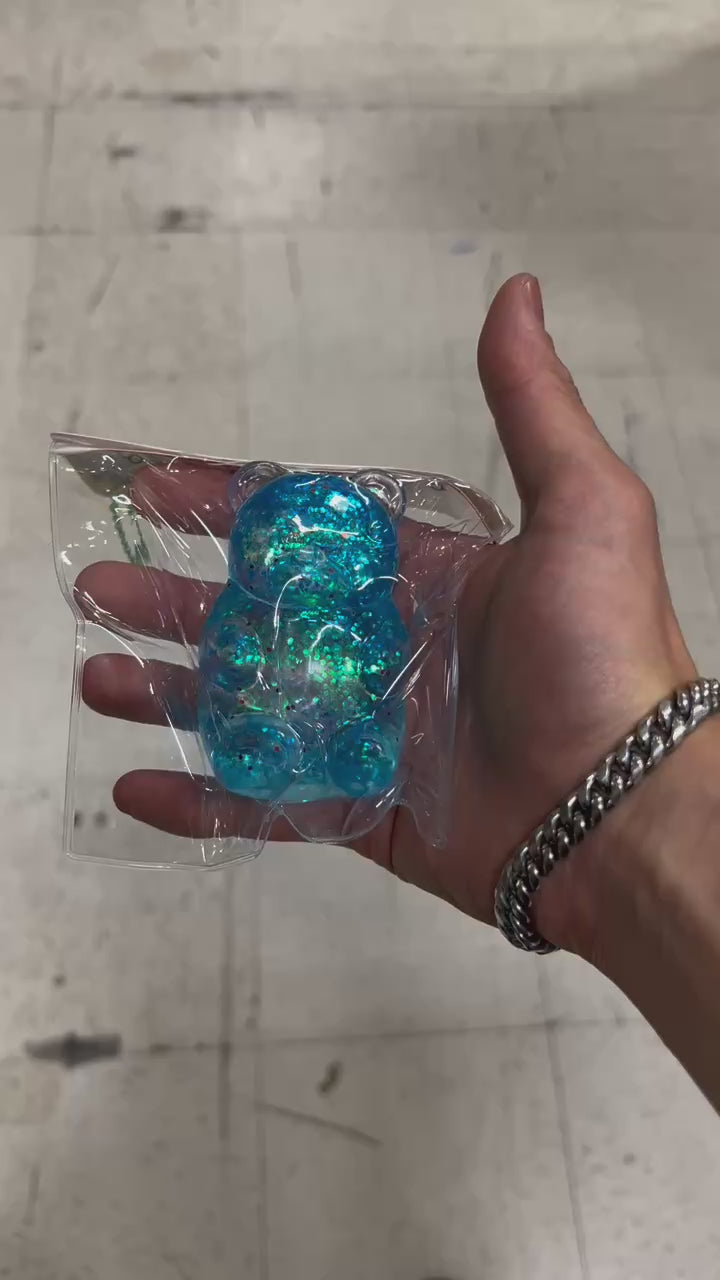 Squishy Sparkling Gummy Bear Toy #SQSH237 (12PC)
