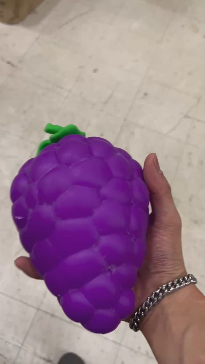 Jumbo NOT Scented Grape Squishy Toy #XLSQGRP (3PC)