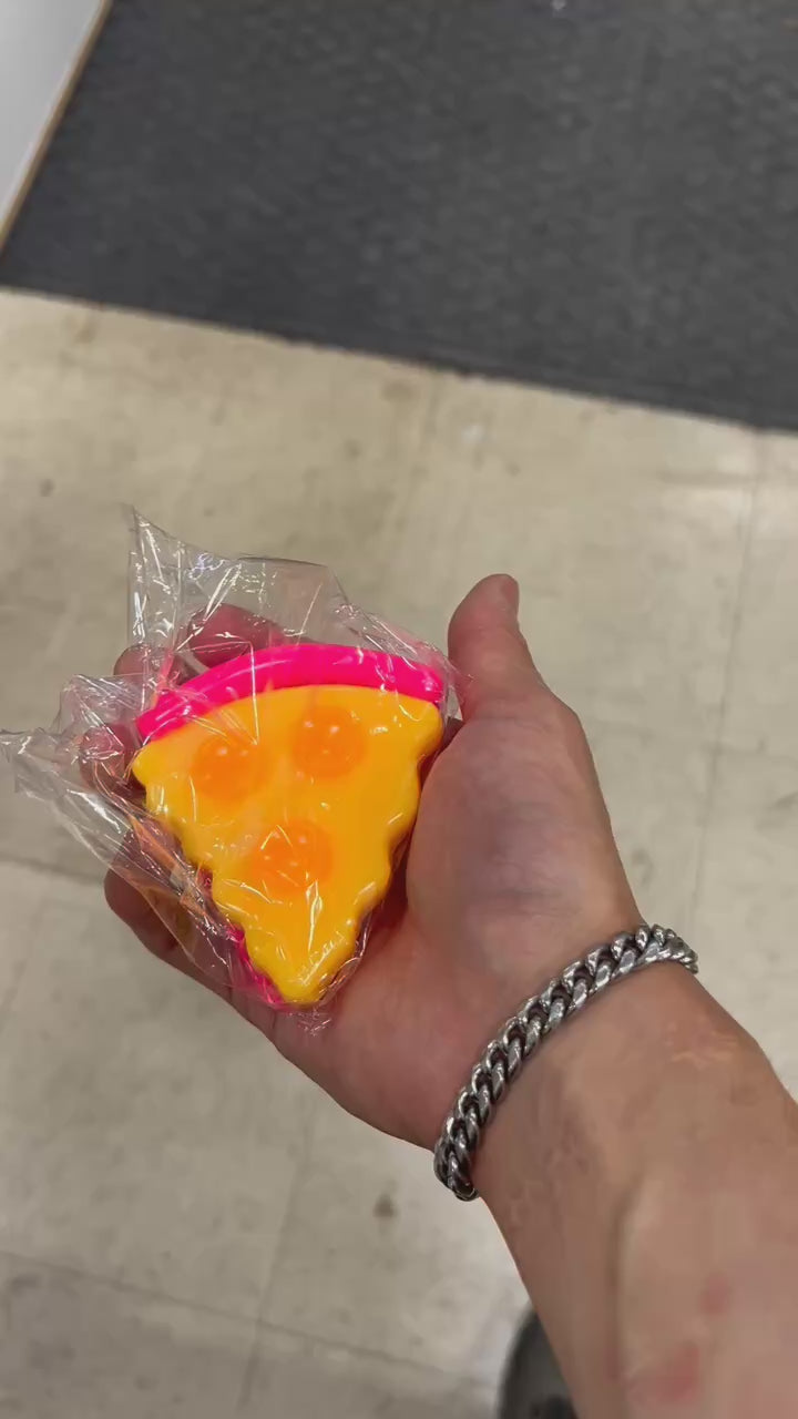 Squeeza Pizza Squishy Toy #SQSH224 (18PC)