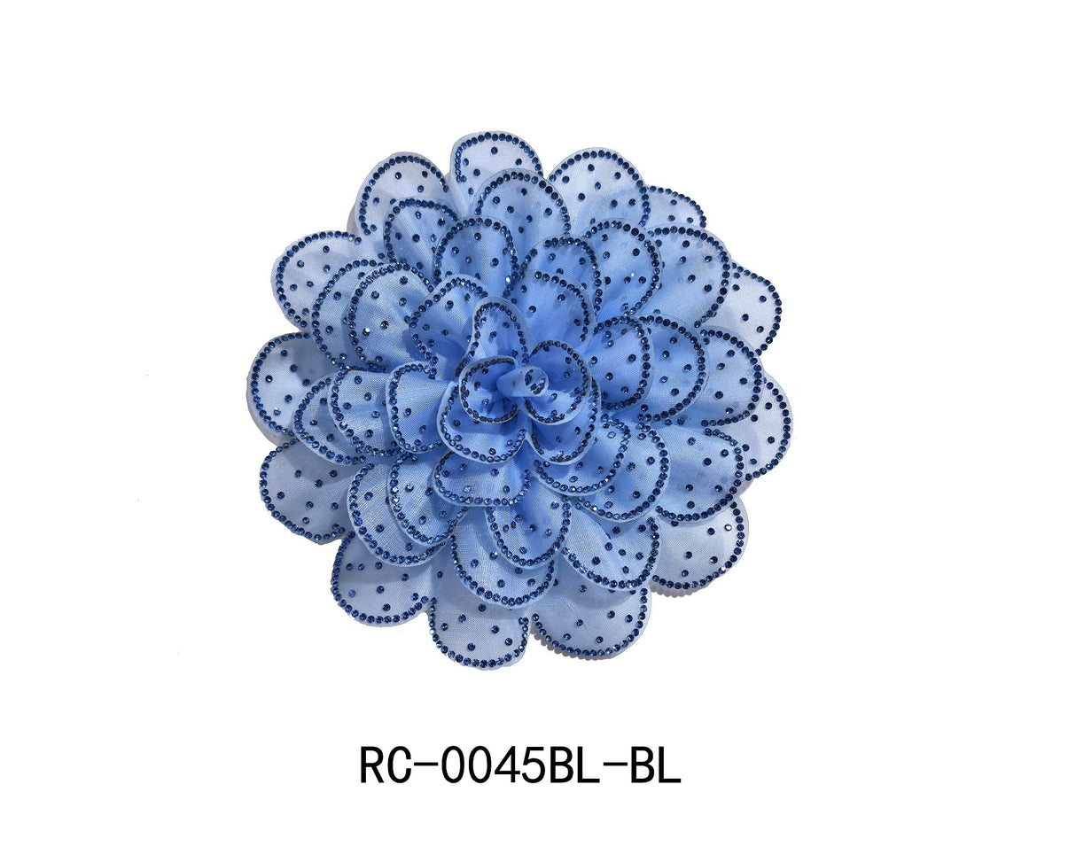 Flower Brooch #DSBRC01- Multiple Colors (PC)