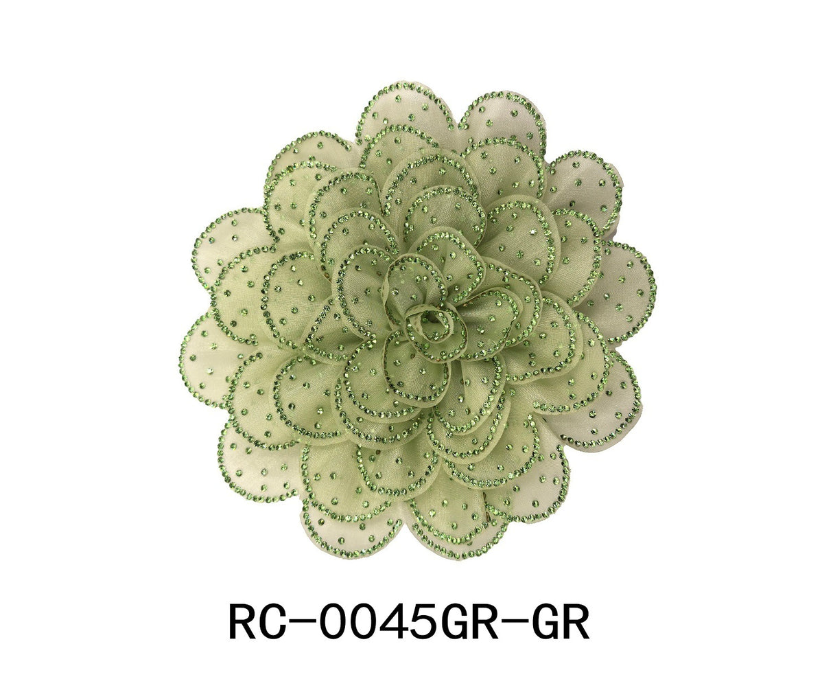 Flower Brooch #DSBRC01- Multiple Colors (PC)