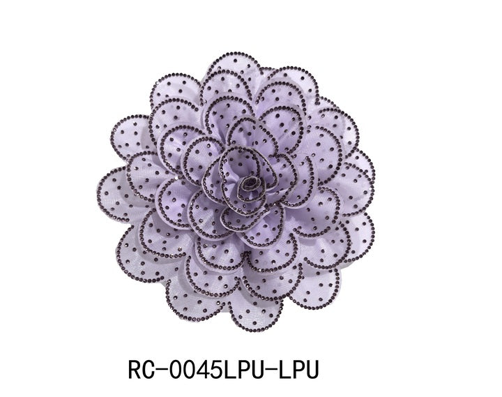 Flower Brooch #DSBRC01- Multiple Colors (PC)