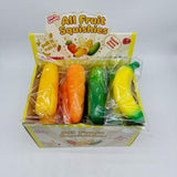 Vegetable / Fruit Memory Foam Squish Toy #SQSHMIX (12PC)