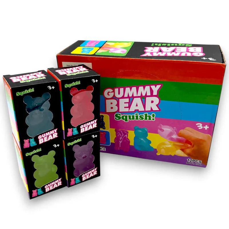 Gummy Bear Squish Toy #SQSH115 (12PC)