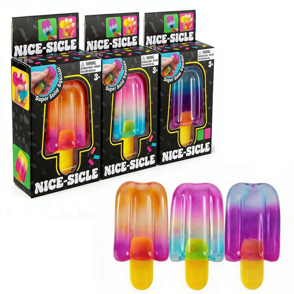 Nice-sicle Ice Pop Squish Toy #SQSH119 (12PC)