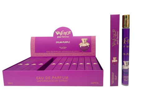 Luxury Travel Size Eau De Parfum Spray 1.18oz #Vercage Dylan Purple