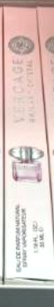 Luxury Travel Size Eau De Parfum Spray 1.18oz #Versacci Brilant Crystal