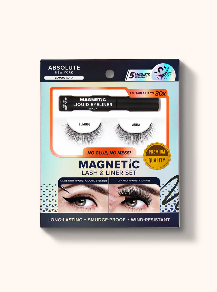 Absolute Magnetic Lash & Liner Set #ELMG03 Aura (3PC)