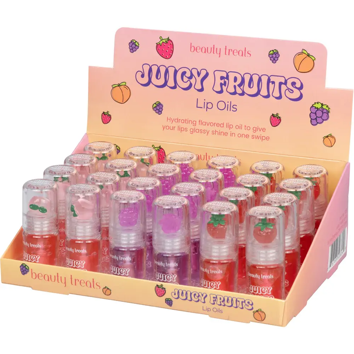 Beauty Treats Juicy Fruits Lip Oil #528 (24PC)