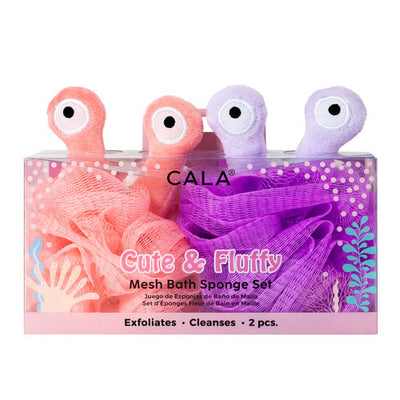 Cala Mesh Bath Sponge Set - Multiple Colors (PC)