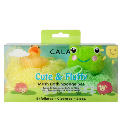 Cala Mesh Bath Sponge Set - Multiple Colors (PC)