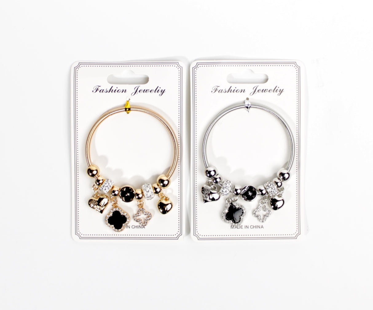 Design Charm Bracelets by the Dozen #XBRC1002 (12PC)