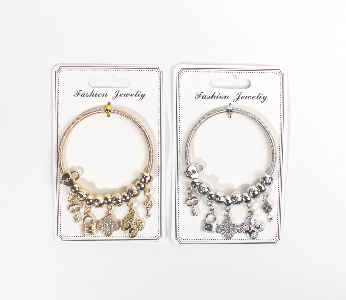 Design Charm Bracelets by the Dozen #XBRC1009 (12PC)