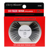 Cherry Blossom 3D Faux Mink Eyelashes 25MM (6PC)