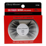 Cherry Blossom 3D Faux Mink Eyelashes 25MM (6PC)
