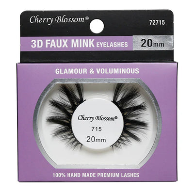 Cherry Blossom 20mm 3D Faux Mink Eyelash (6PC)