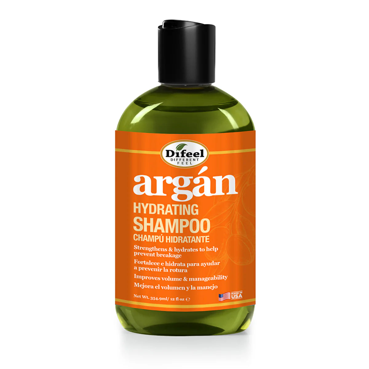 Difeel Argan Hydrating Shampoo 12oz (PC)