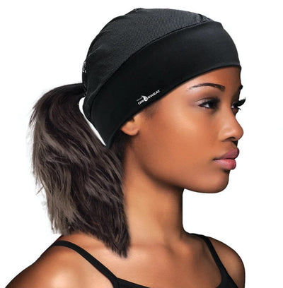 #779 DriSweat Edge Women's Headband / Black (8PC)