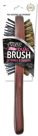 #547 Evolve Deep Dual Detangle & Smooth Brush (3PC)