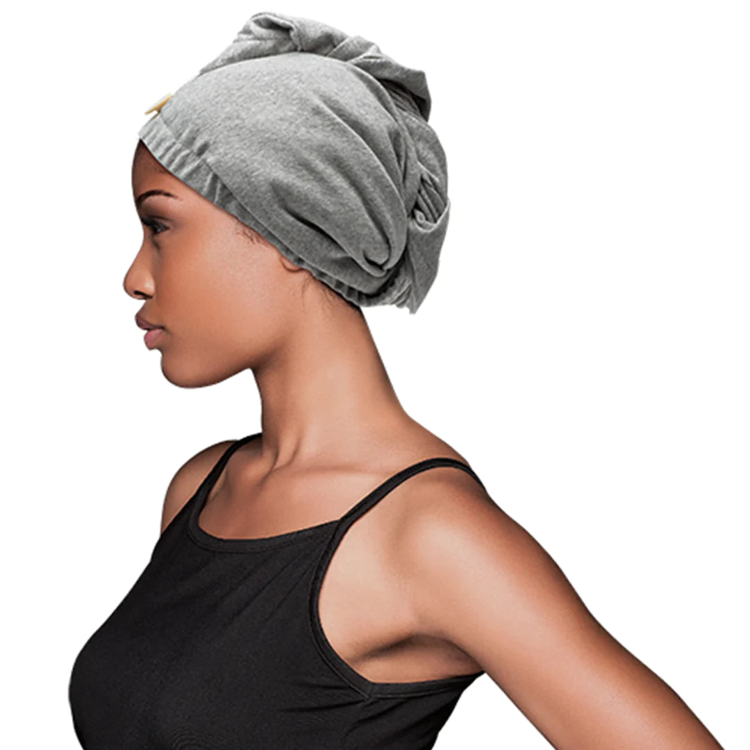 #605 Evolve Frizz-Free Hair Drying Tee / Gray (4PC)