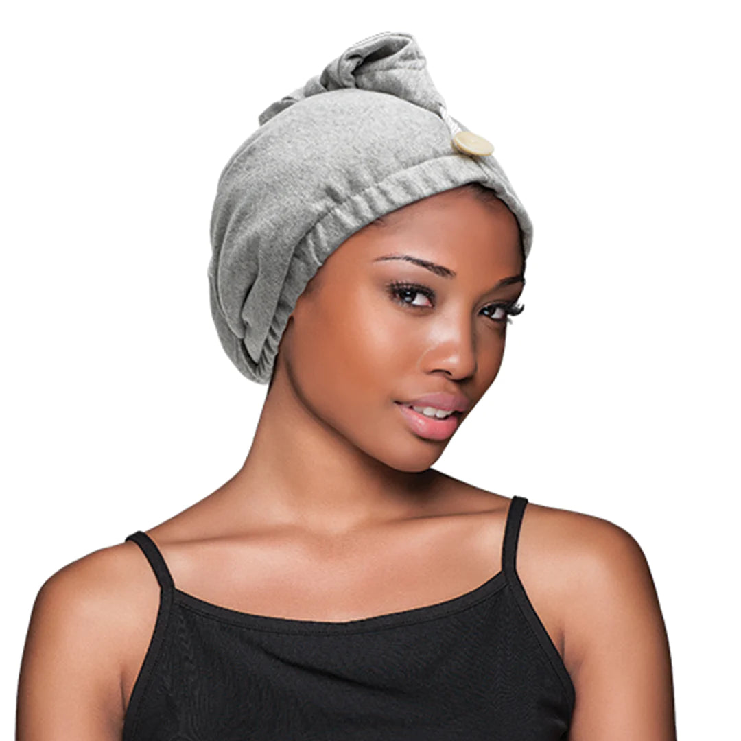 #605 Evolve Frizz-Free Hair Drying Tee / Gray (4PC)